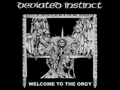 Welcome to the Orgy front cover backpatch